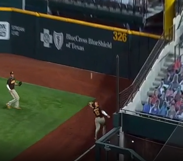 Machado’s catch on Tuesday was as weird as it gets