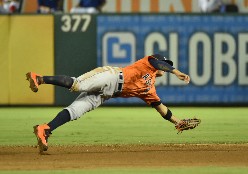 Carlos Correa’s Amazing Slides, Dives, and Jumps