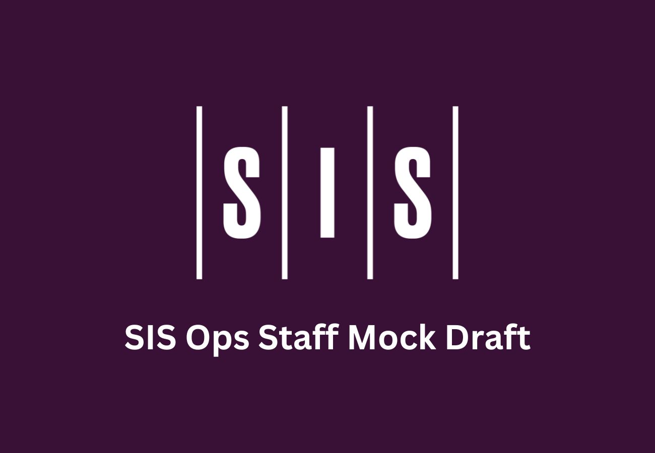2024 SIS Ops Staff NFL Mock Draft
