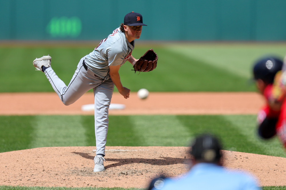 Reese Olson The Latest In Run Of Pitchers Hit By Batted Balls