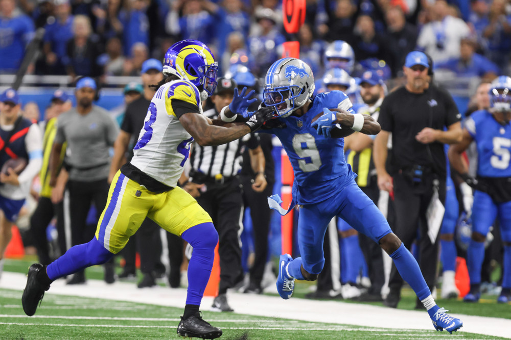 Jameson Williams Expands His Route Tree