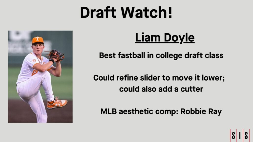 MLB Draft Scouting Report: Liam Doyle (Cardinals Pitcher)